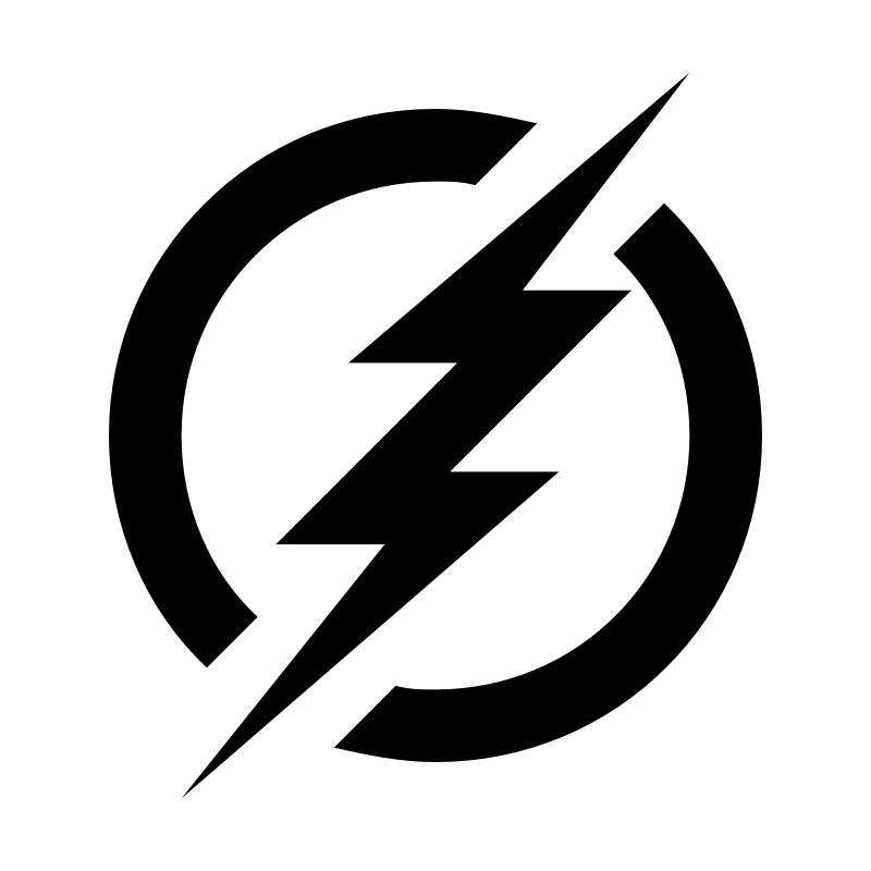 Car Accessories On Amazon - ออกแบบใหม่แบตเตอรี่ชาร์จไฟฟ้าโลโก้ Lightning สัญลักษณ์รูปลอกรถหน้าต่างแล็ปท็อปรถสติกเกอร์อุปกรณ์เสริม,13 ซม