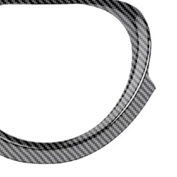 Car Accessories Honda - พวงมาลัยรถยนต์ปุ่มกรอบคาร์บอนไฟเบอร์สำหรับฮอนด้าสำหรับ HRV สำหรับ VEZEL 2021-2024 RHD