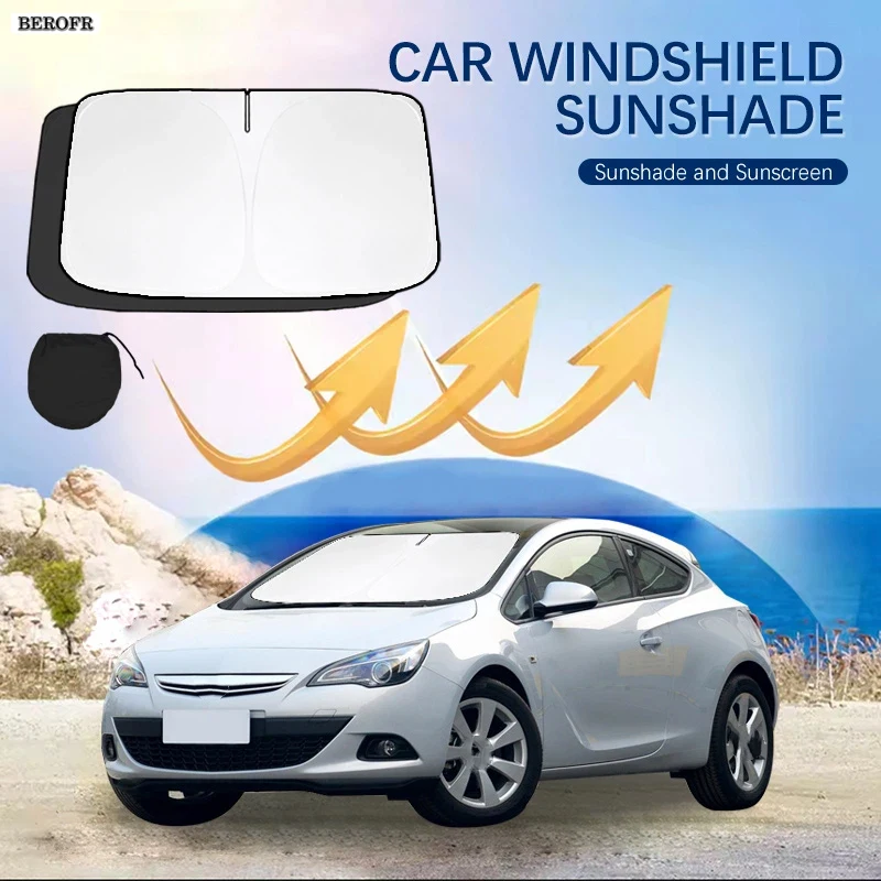 Car Accessories Yate - กระจกรถยนต์ม่านบังแดดครอบคลุมหน้าต่างด้านหน้าครีมกันแดดร่มกันแดด UV สำหรับโอเปิ้ล ยาเต้ 2014 จีทีซีฤดูร้อนอุปกรณ์เสริมในรถยนต์