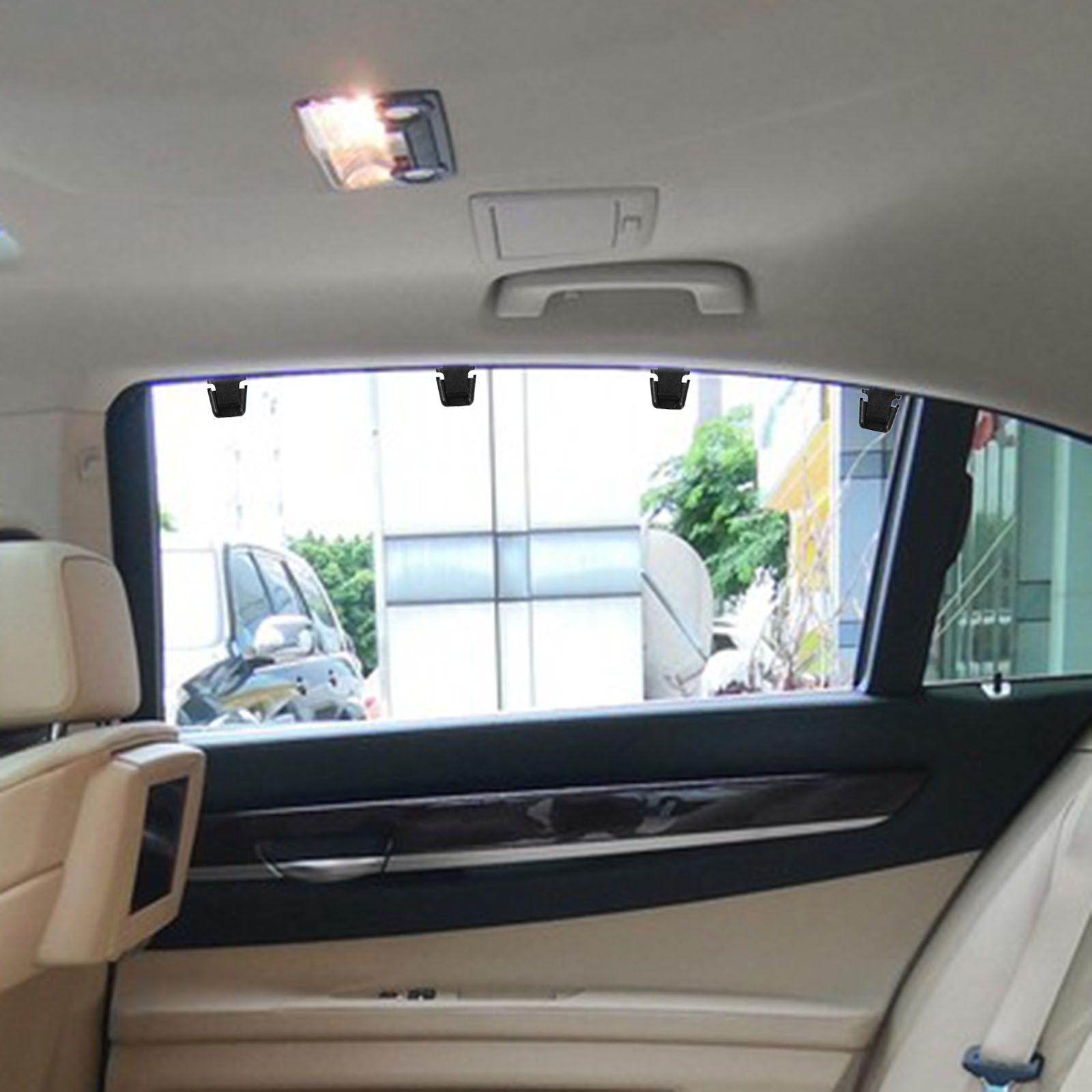 ตะขอแขวนม่านประตูหลัง 4 ชิ้น อ - Car Accessories Rear บทวิจารณ์และราคา