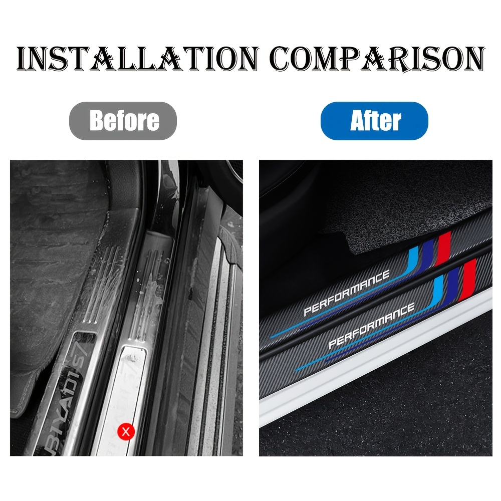 สติกเกอร์แผ่นขอบคาร์บอนไฟเบอร์ - Car Accessories Ebay บทวิจารณ์และราคา
