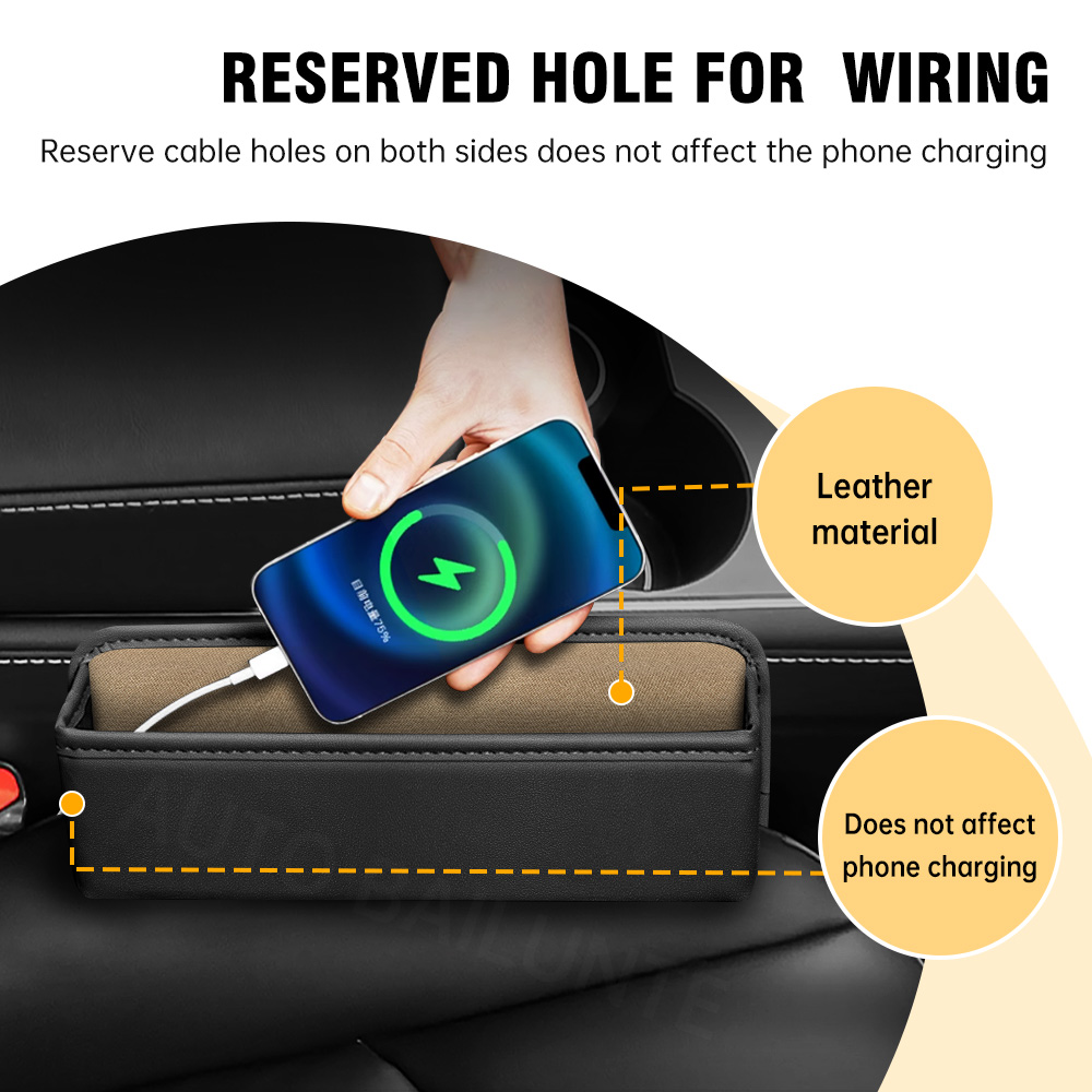 รถที่นั่ง Gap จัดเก็บกล่องหนัง - Car Accessories Honda บทวิจารณ์และราคา