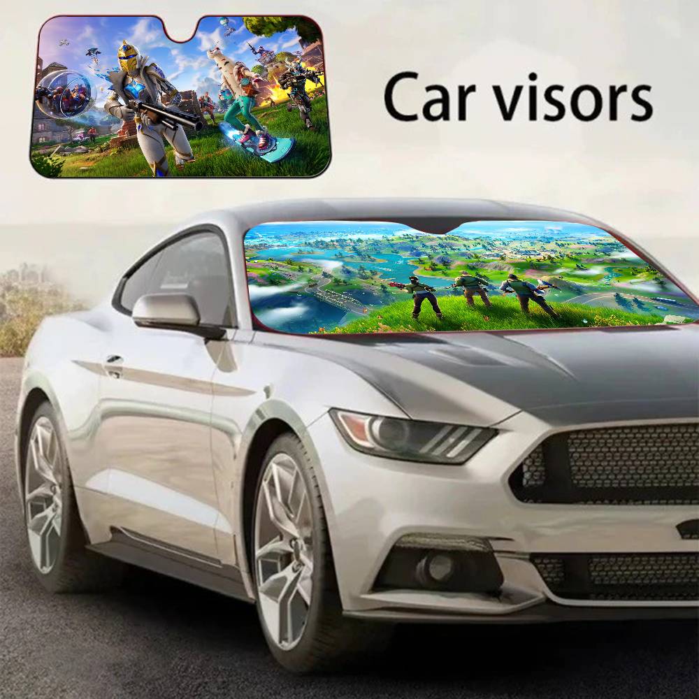 การ์ตูนเกม F-FortniteS ที่บังแ - Car Accessories Rear บทวิจารณ์และราคา