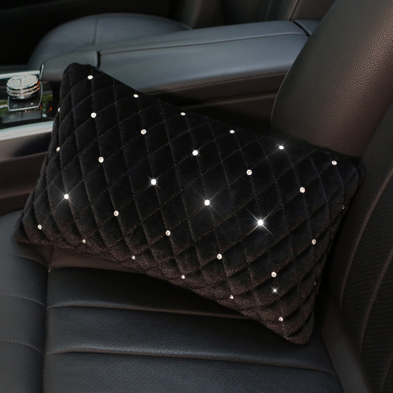 Bling Rhinestone รถคอหมอนฤดูหน - Car Accessories For Winter บทวิจารณ์และราคา
